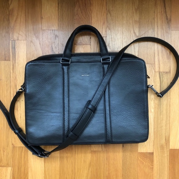 Matt & Nat Bags Vegan Leather Briefcase Poshmark